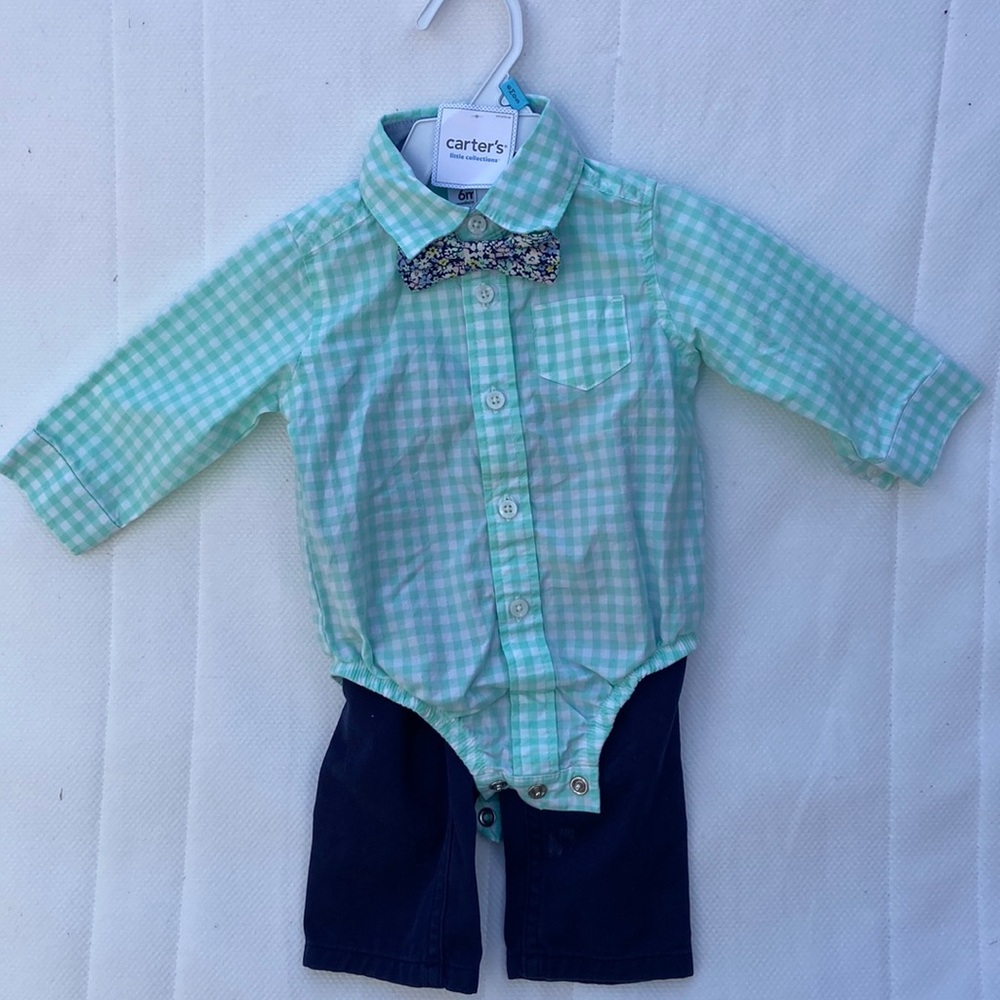 Carter’s infant suit.